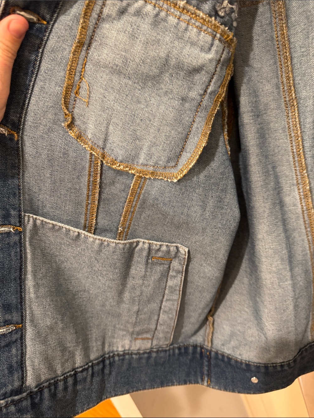 Lee Jean Co. Embroidered Blue Denim Jacket - Picture 8 of 12